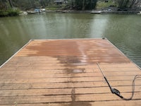 Dock power washing 